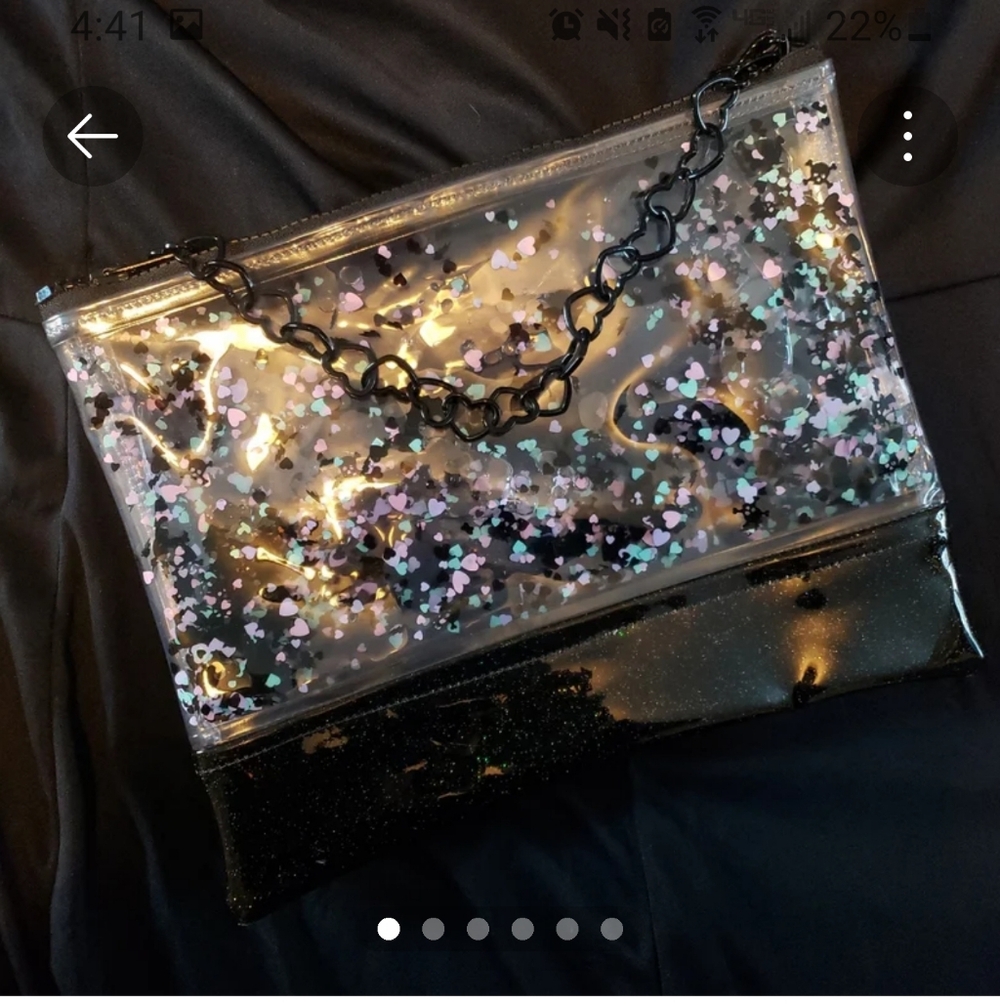 Electric Bubblegum Purse